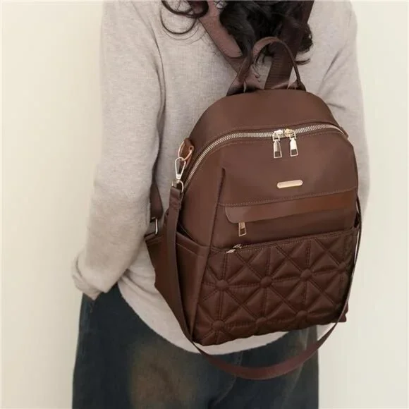 Womens Backpack Purse Waterproof Nylon Designer Ladies Casual Review of I IHAYNER Womens Backpack Purse Waterproof Nylon  main image 4